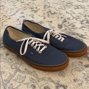 Men’s Blue Lace-up Vans